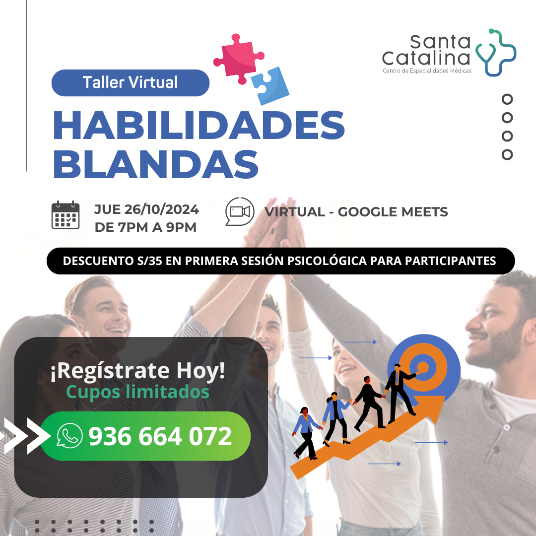 Taller Virtual Gratuito en Habilidades Blandas